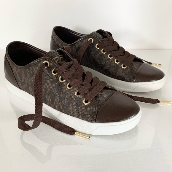 Michael Kors Signature Sneakers - Picture 1 of 13